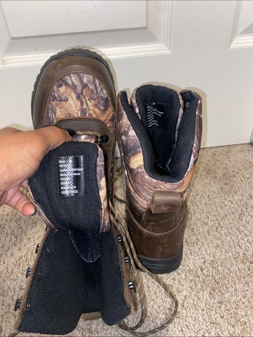 Magellan Outdoors Realtree Camo Hiking Boots 🌿🍂 NO BOX